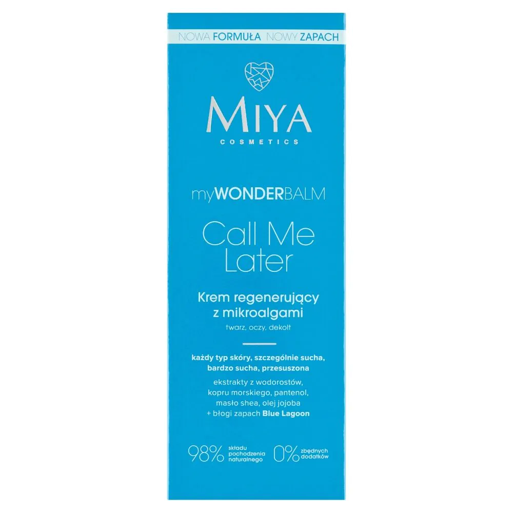 Miya myWONDERBALM Call Me Later - Regenerirajuća krema s mikroalgama 75ml