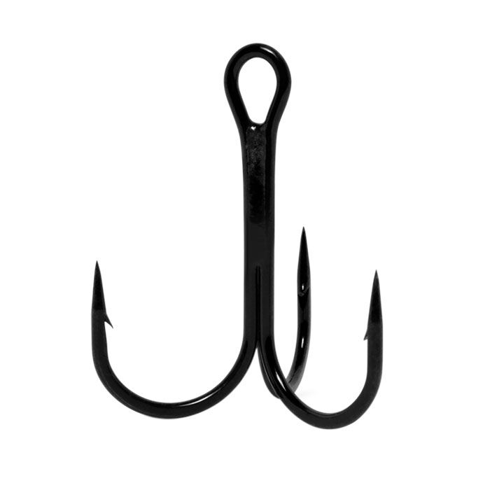 VMC 8540BK treble hook for predator fishing (x10)