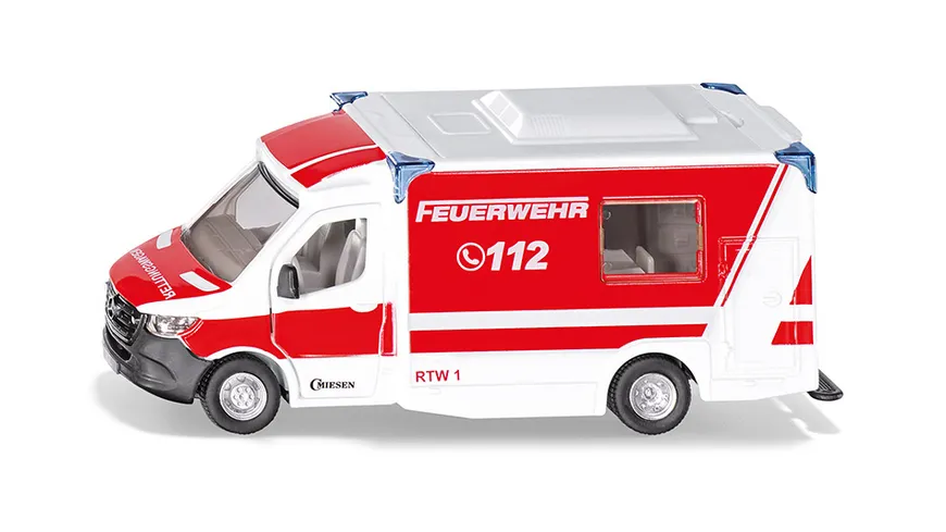 SIKU 2115 Super - Mercedes-Benz Sprinter Miesen Typ C Rettungswagen