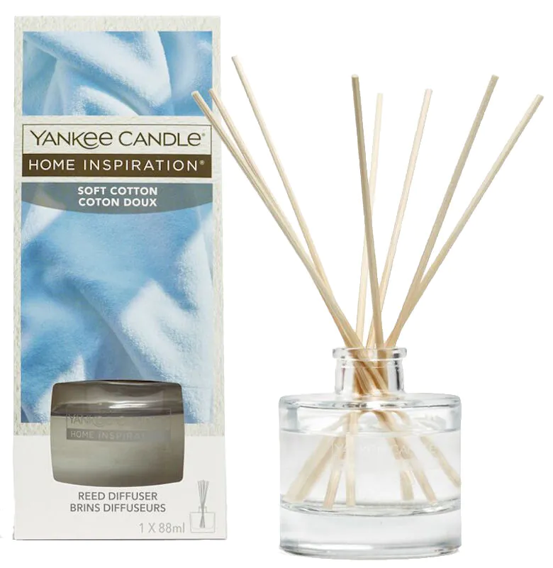 „Yankee Candle Home Inspiration“ minkštos medvilninės kvapiosios lazdelės