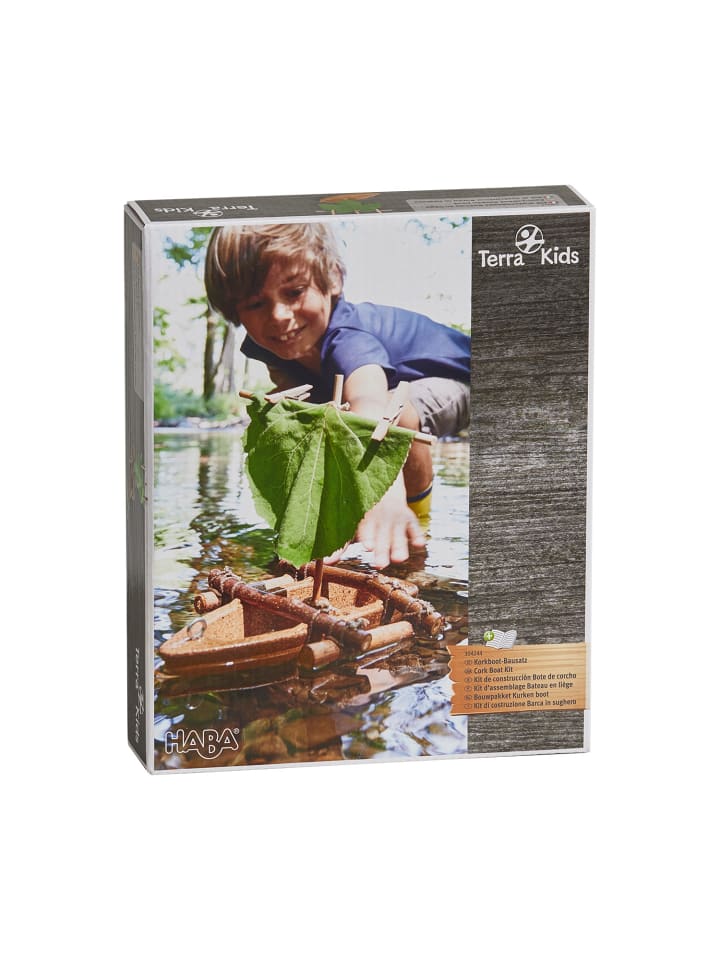 Haba Spielzeug-Boot Terra Kids Korkboot-Bausatz in mehrfarbig günstig kaufen onesize