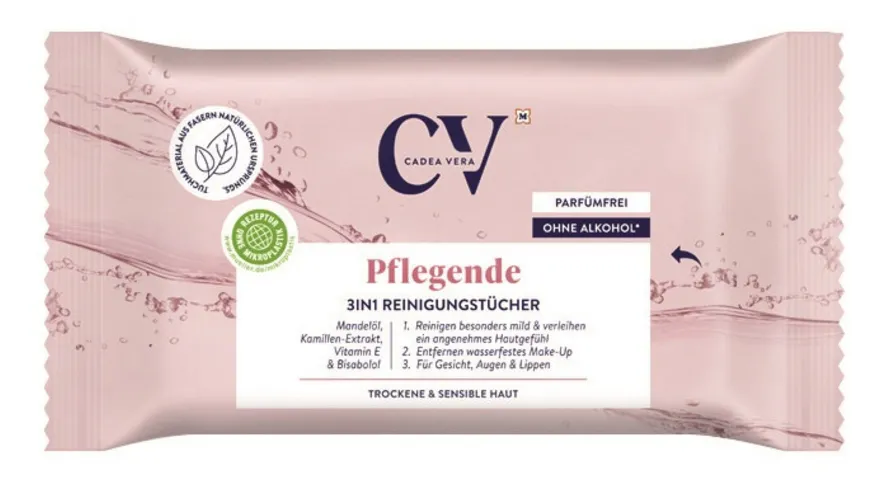 CV 3in1 pflegende Reinigungstücher