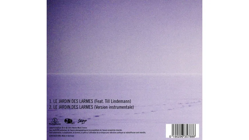 Le jardin des larmes Ltd.Edition Softpak