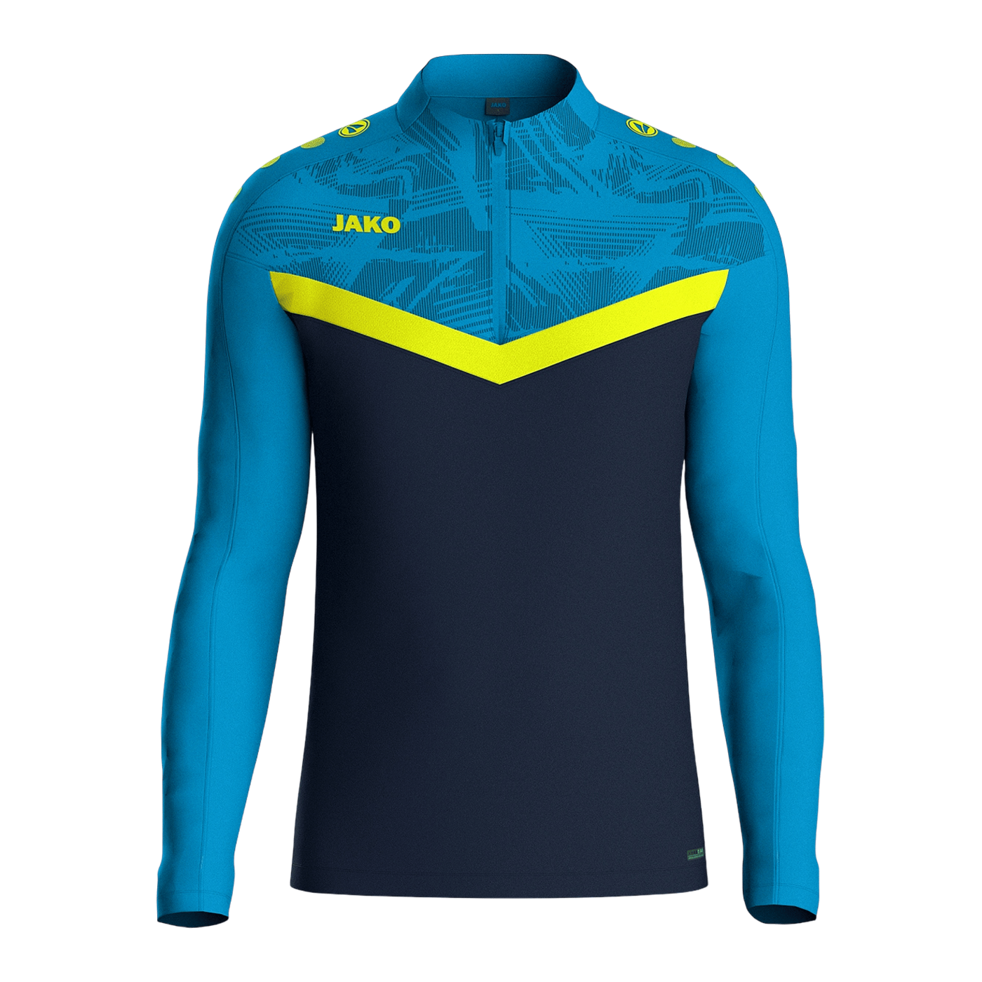 JAKO Iconic HalfZip Sweatshirt Blau F914