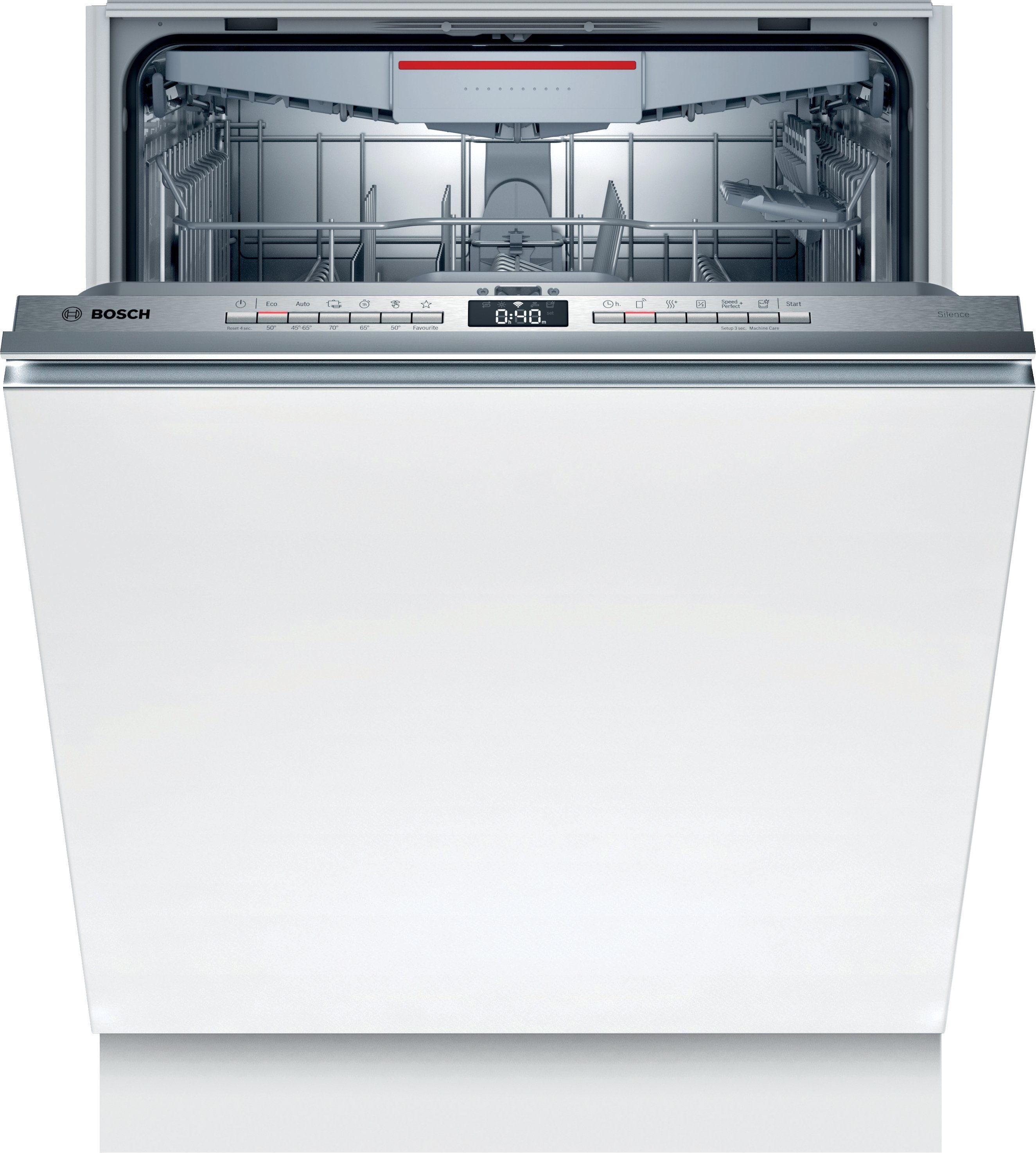 BOSCH vollintegrierbarer Geschirrspüler Serie 4, SMV4HVX31E, 13 Maßgedecke