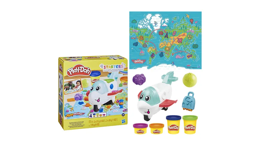 Hasbro - Play-Doh Flugi, das Flugzeug
