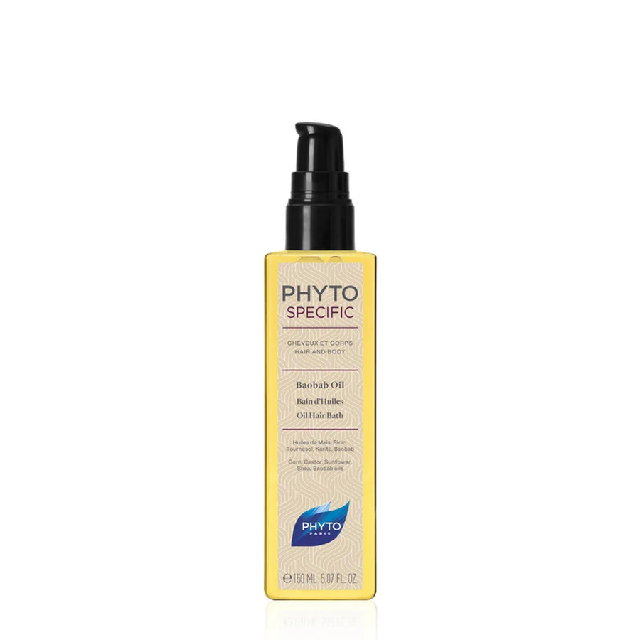 Phyto Specific Baobab Oil - Hiusöljy, Vartaloöljy, Ennen shampoopesua