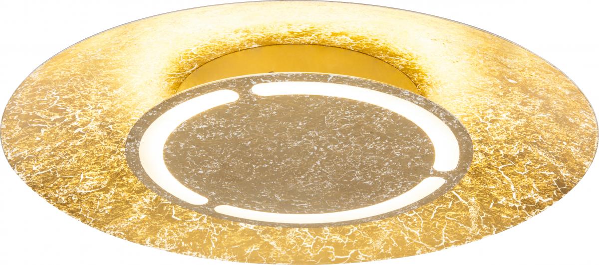 Globo Lighting - TABEA - Deckenleuchte Metall goldfarben, LED