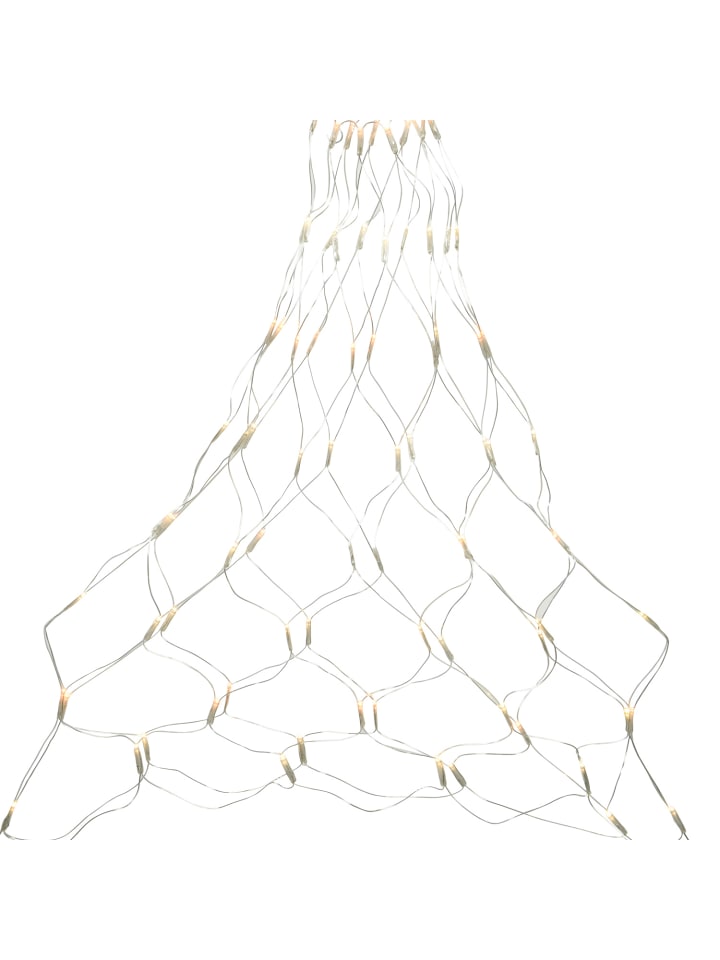 MARELIDA LED Lichternetz für Buchsbaum mit Blinkfunktion D: 50cm in transparent günstig kaufen onesize