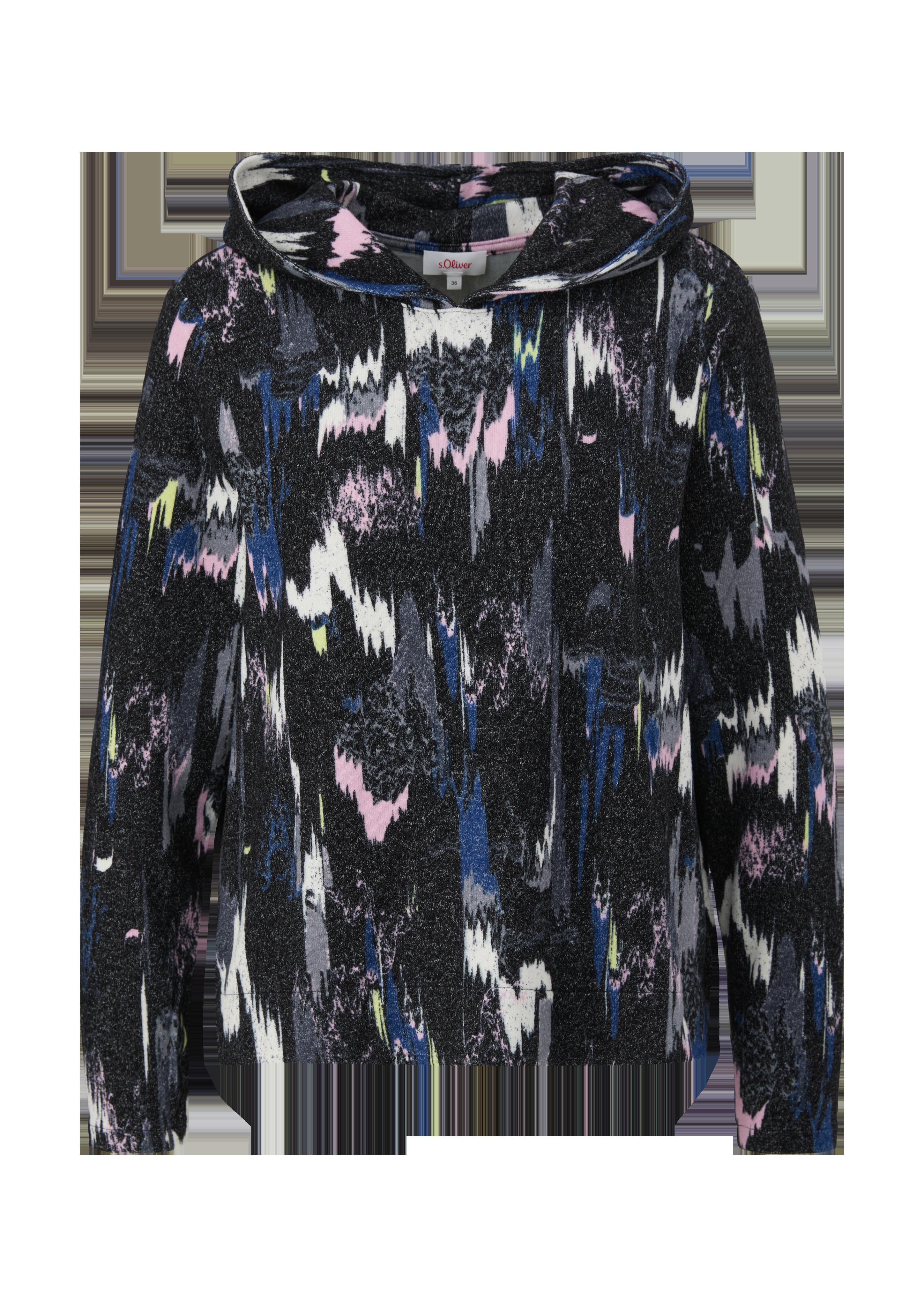 Longsleeve mit Kapuze  2125494-99A1