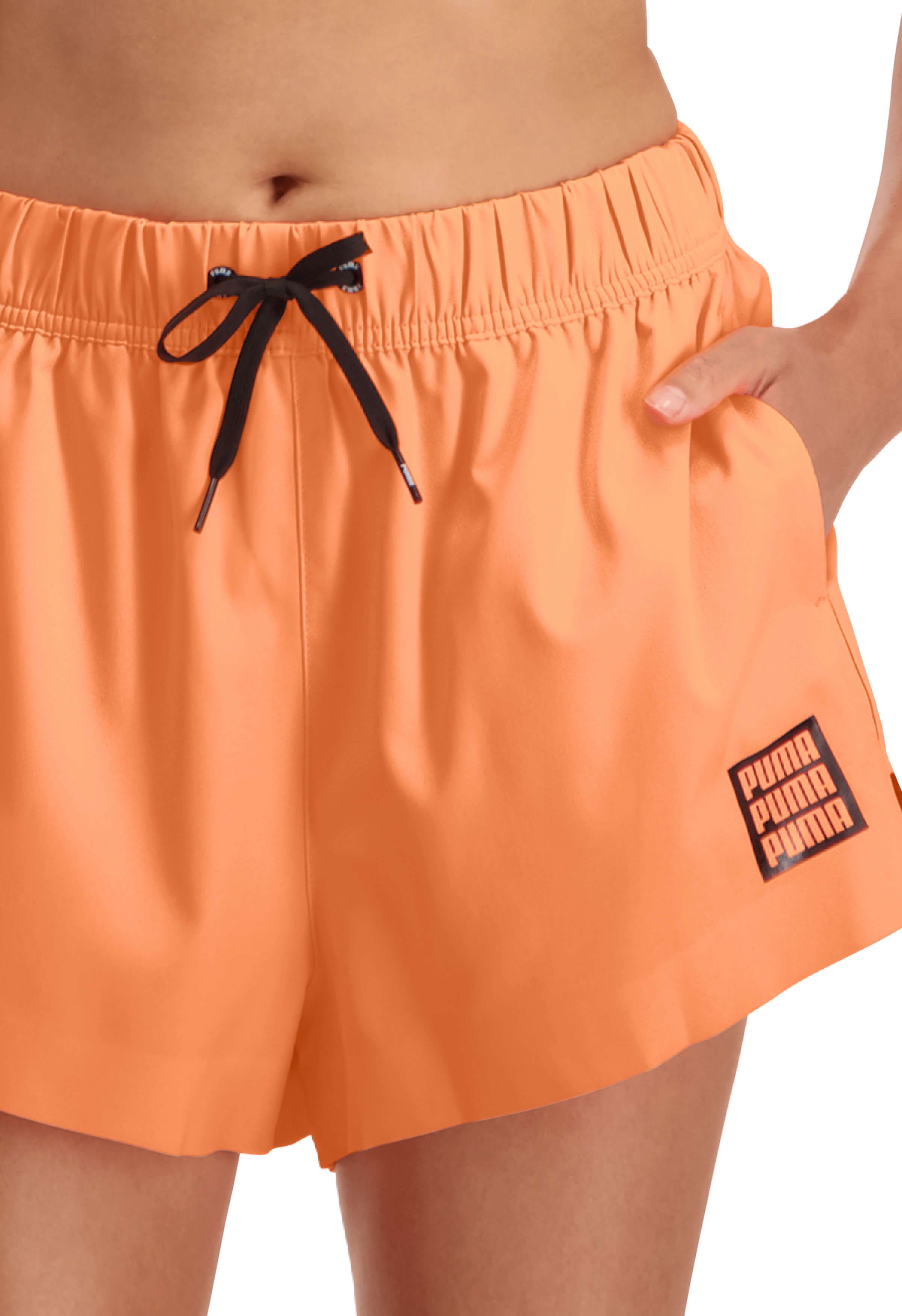 PUMA High-Waist Peach Combo Damen-Badeshorts