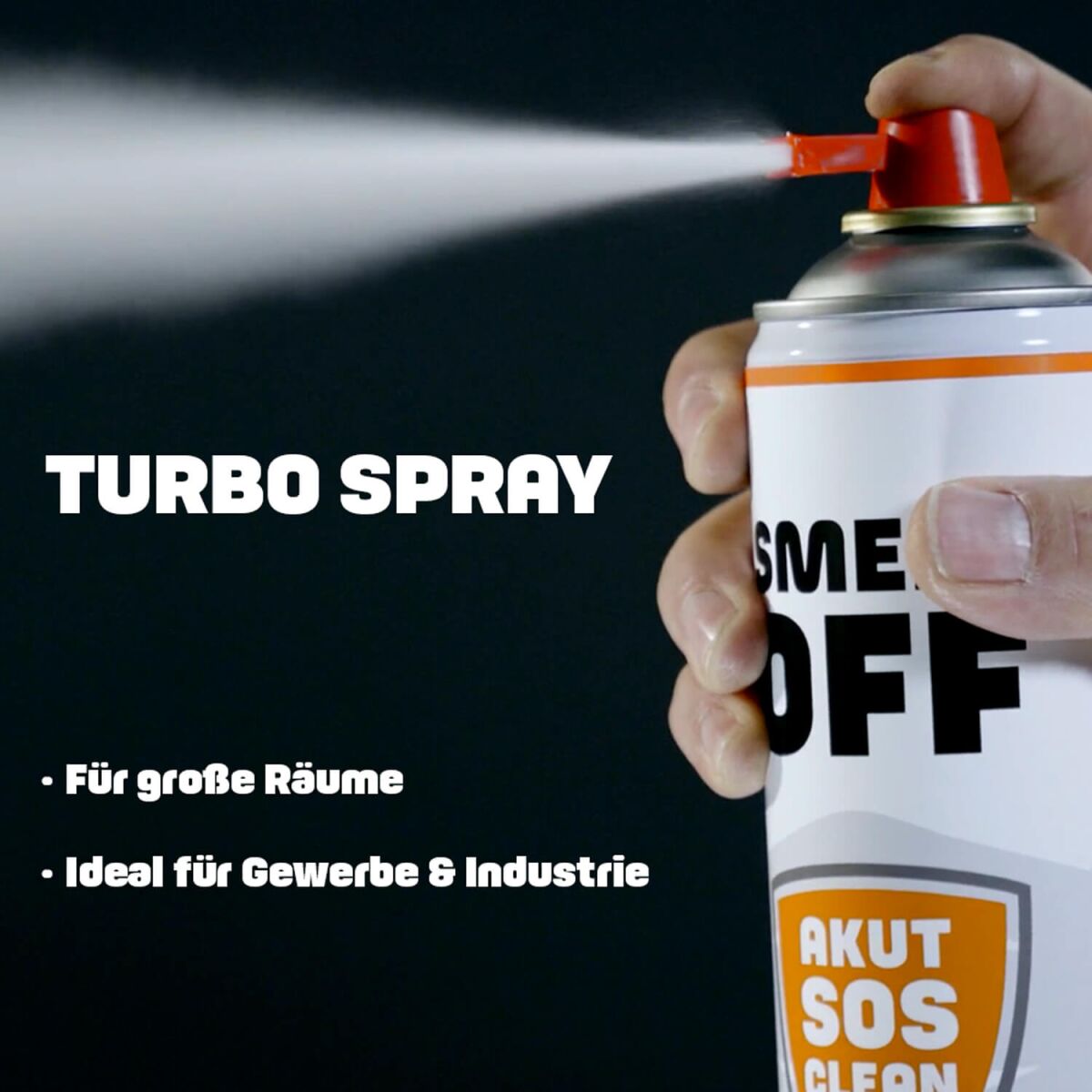 Akut SOS Clean SMELL OFF TURBO Geruchsvernichter 600ml