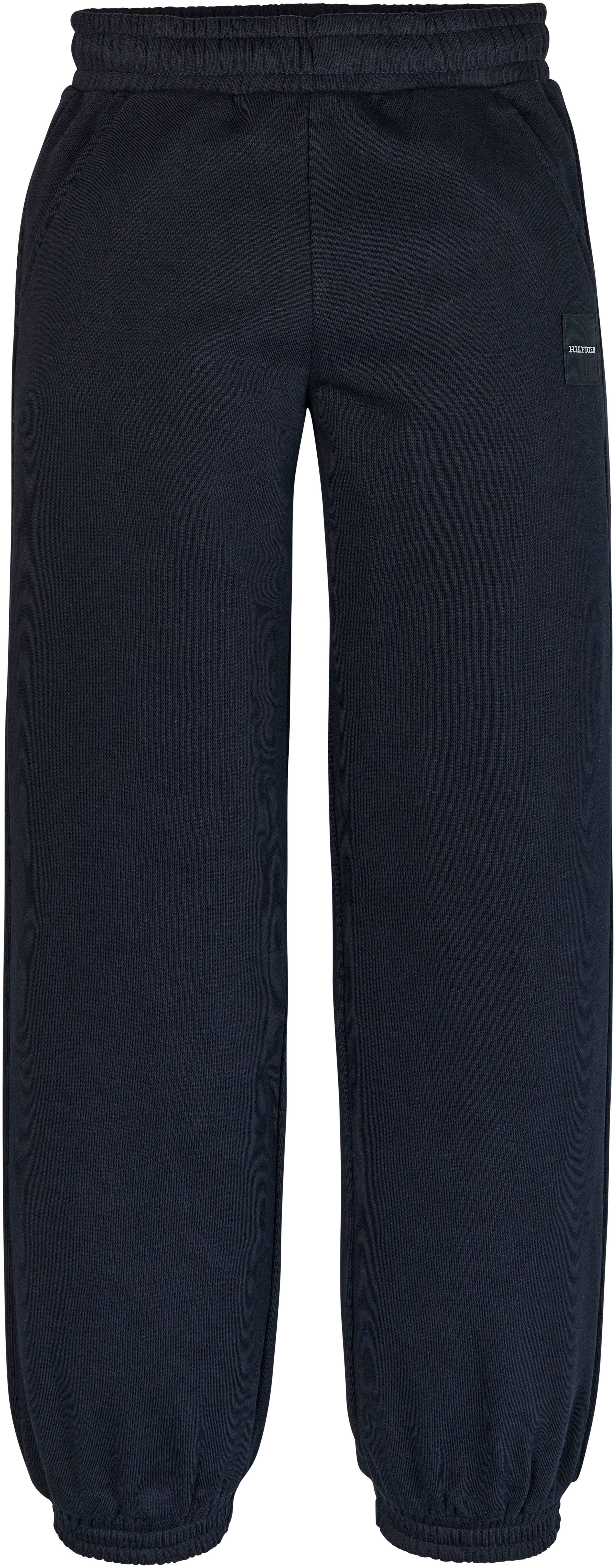 Tommy Hilfiger Sweathose MONOTYPE LABEL SWEATPANT mit Tommy Hilfiger Logo-Badge