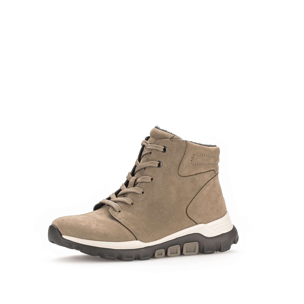 rollingsoft Schnürstiefelette braun