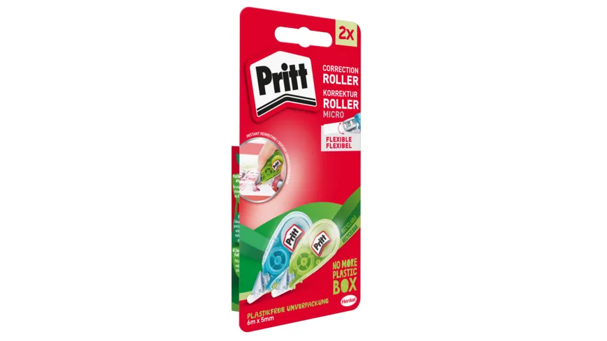 Pritt Korrekturroller Micro 2x 5mmx6m 12 m