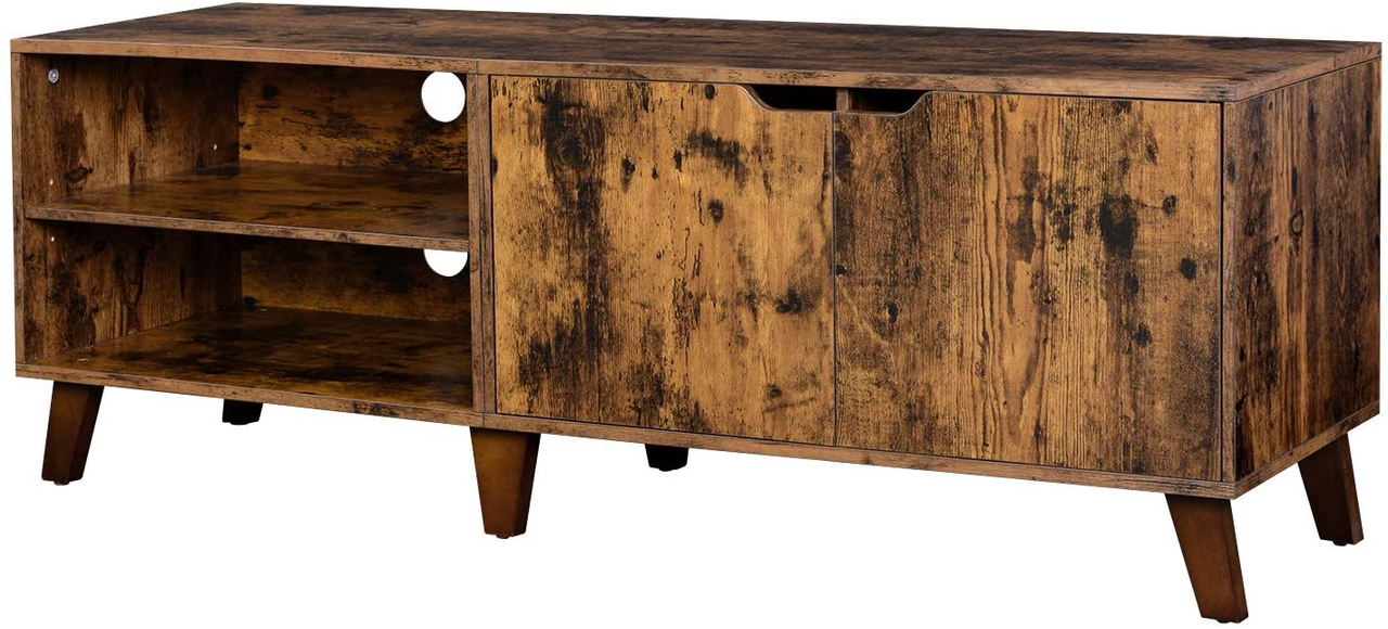Vasagle TV-Schrank, 140x40x45cm, Rustikales Braun