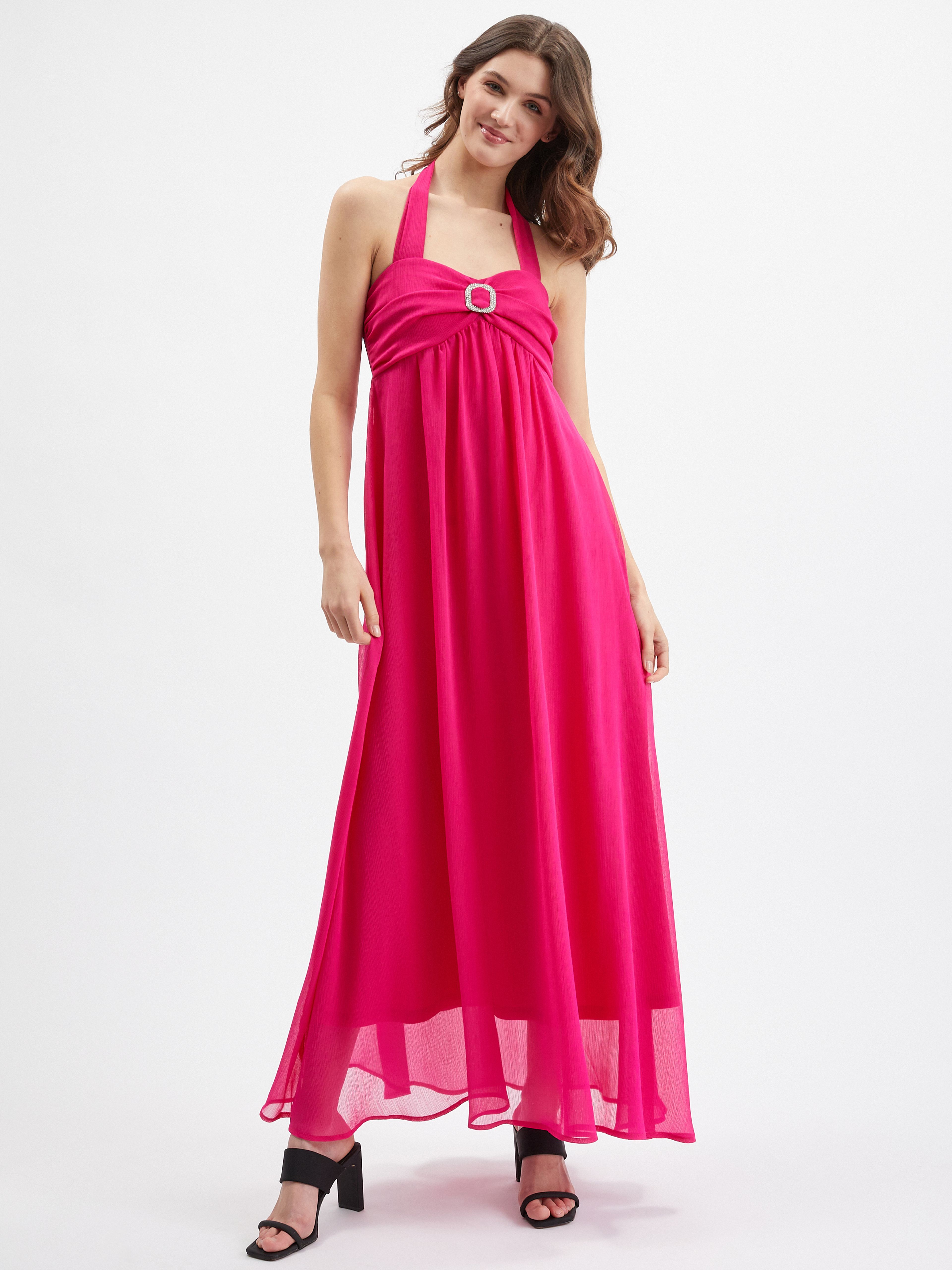 Rosa Maxikleid ORSAY