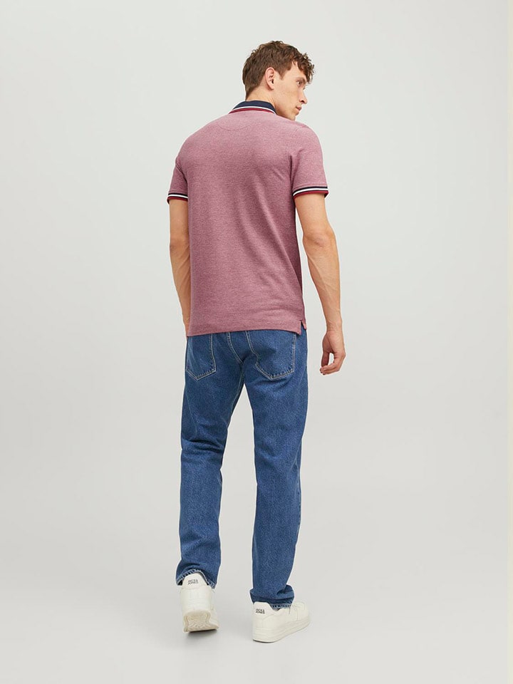 Jack & Jones Poloshirt in Rot günstig kaufen