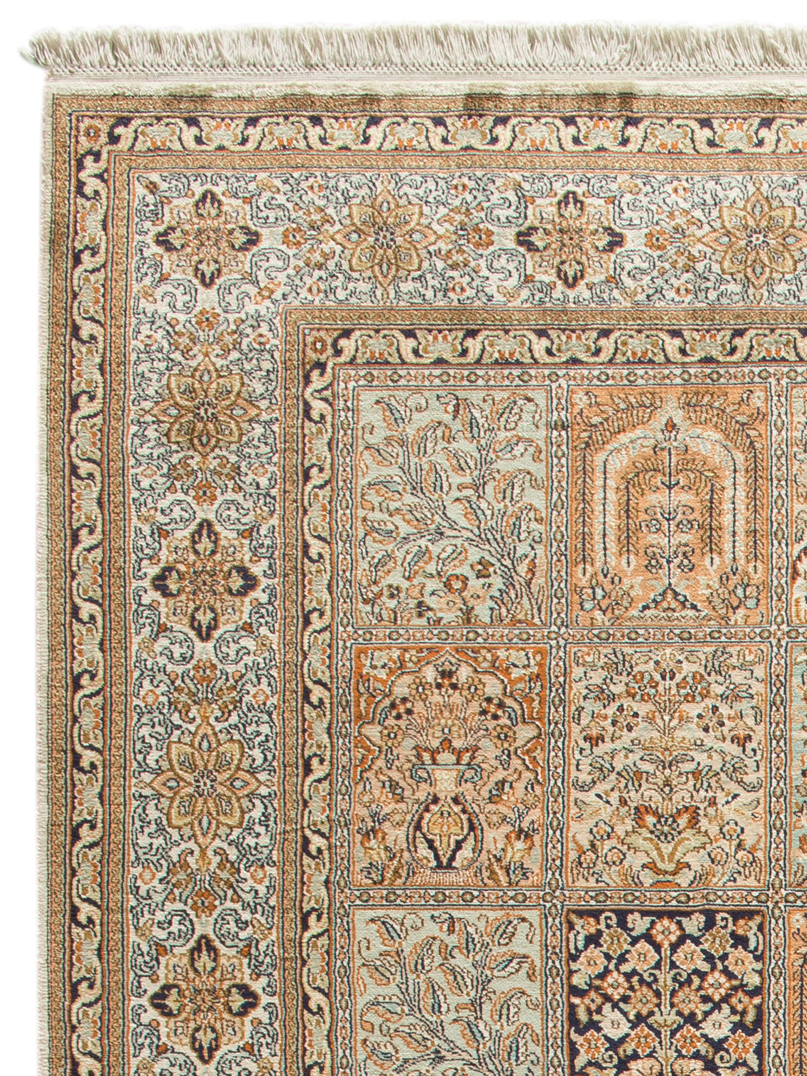 Kaschmir Seide 18/18 ca. 250 x 318 cm, Unikat / Einzelstück
