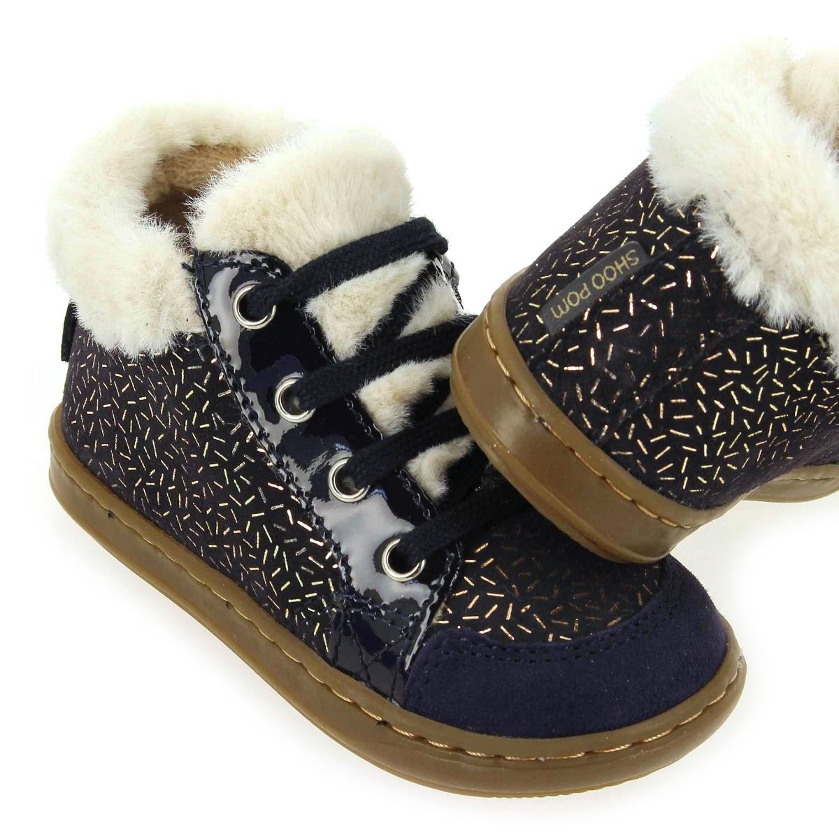 Shoopom  BOUBA ZIP HAIR H22 - marine