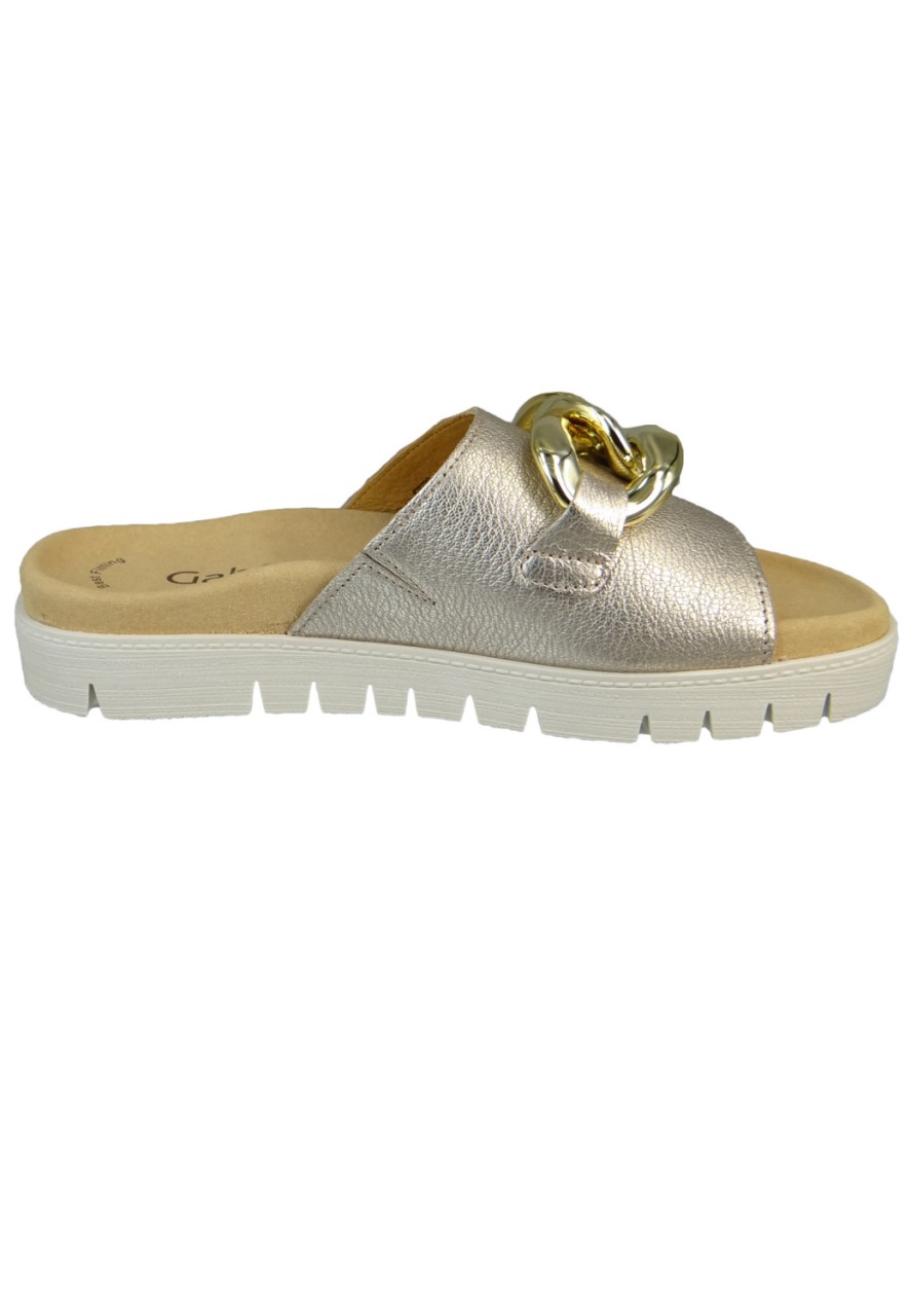 GABOR Komfort Sandalen gold Fashion 23