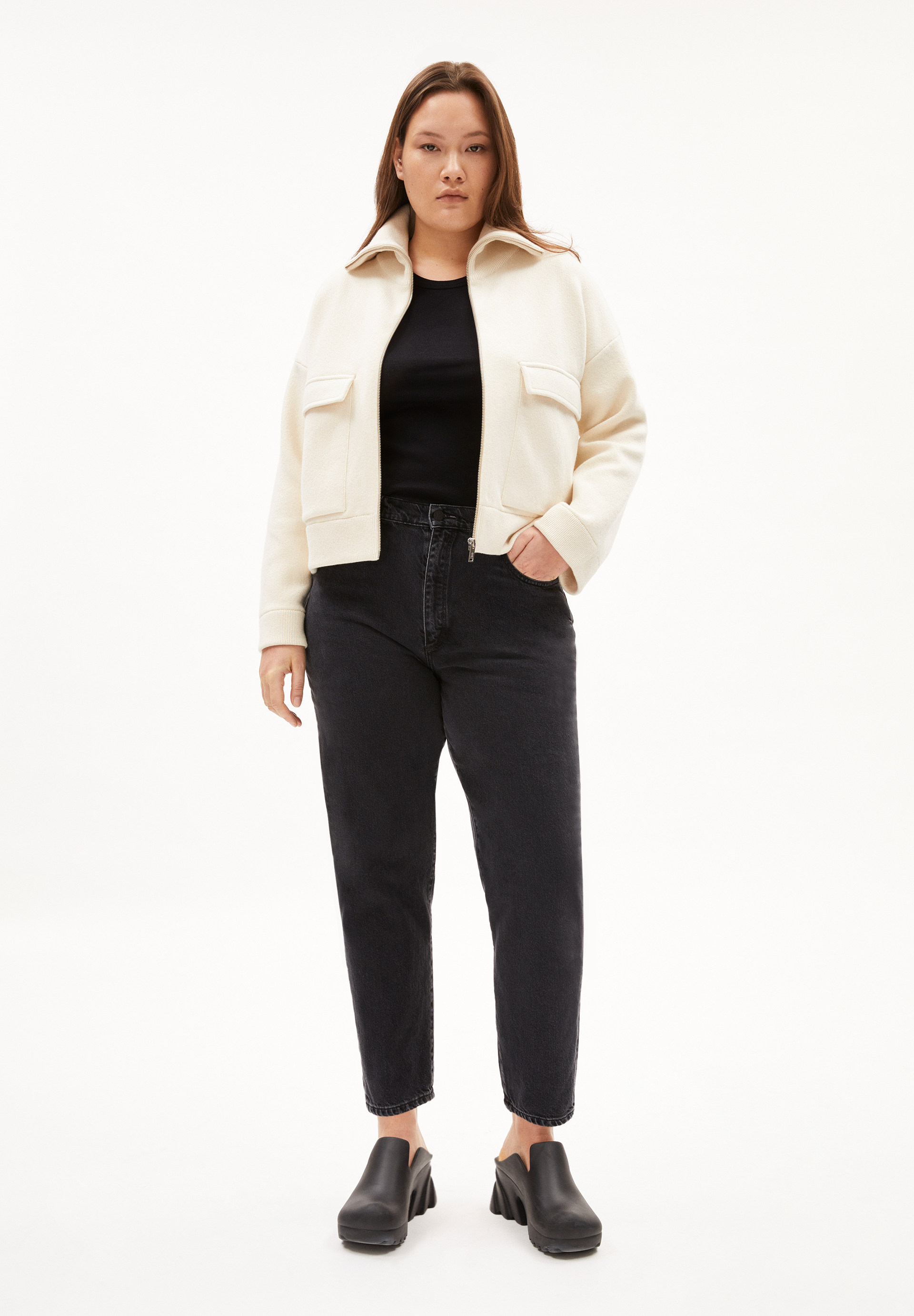 Mom Fit aus recycelter Baumwolle