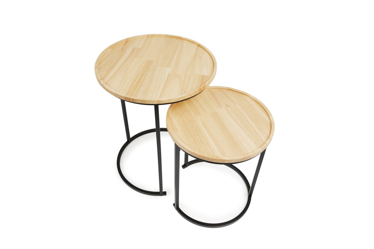 Lifa Living Beistelltisch Lynn - 2er Set