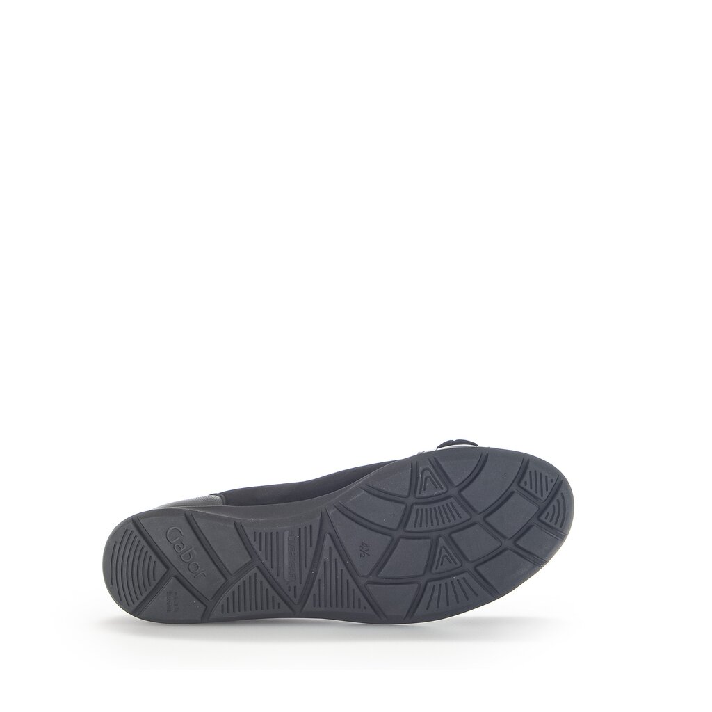 Gabor fashion Sportliche Ballerina schwarz