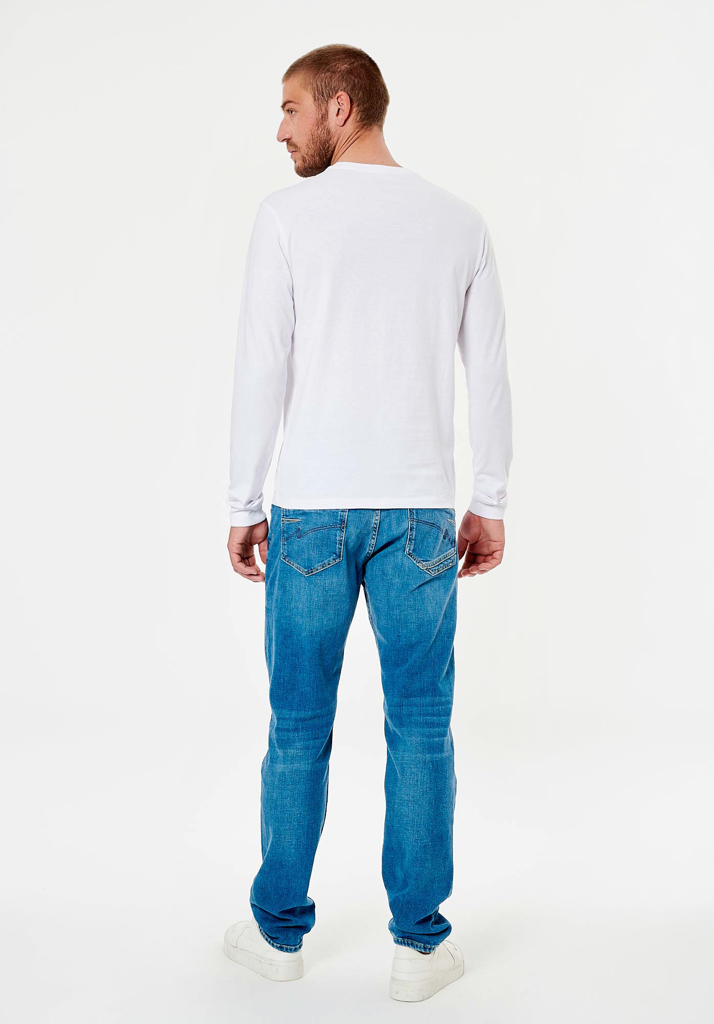 RUDY   T-shirt blanc homme 100% coton