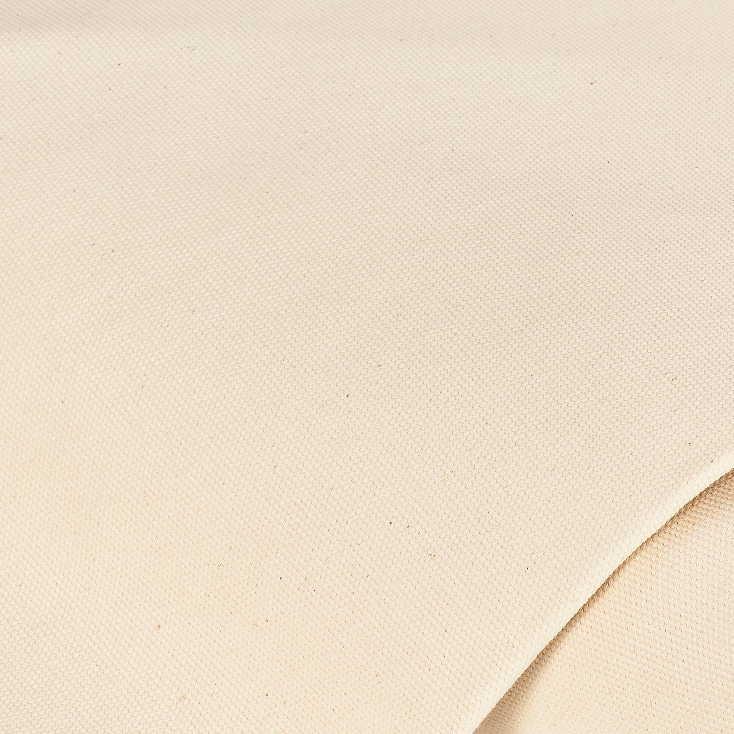 Naturreiner Baumwoll-Canvas, natur