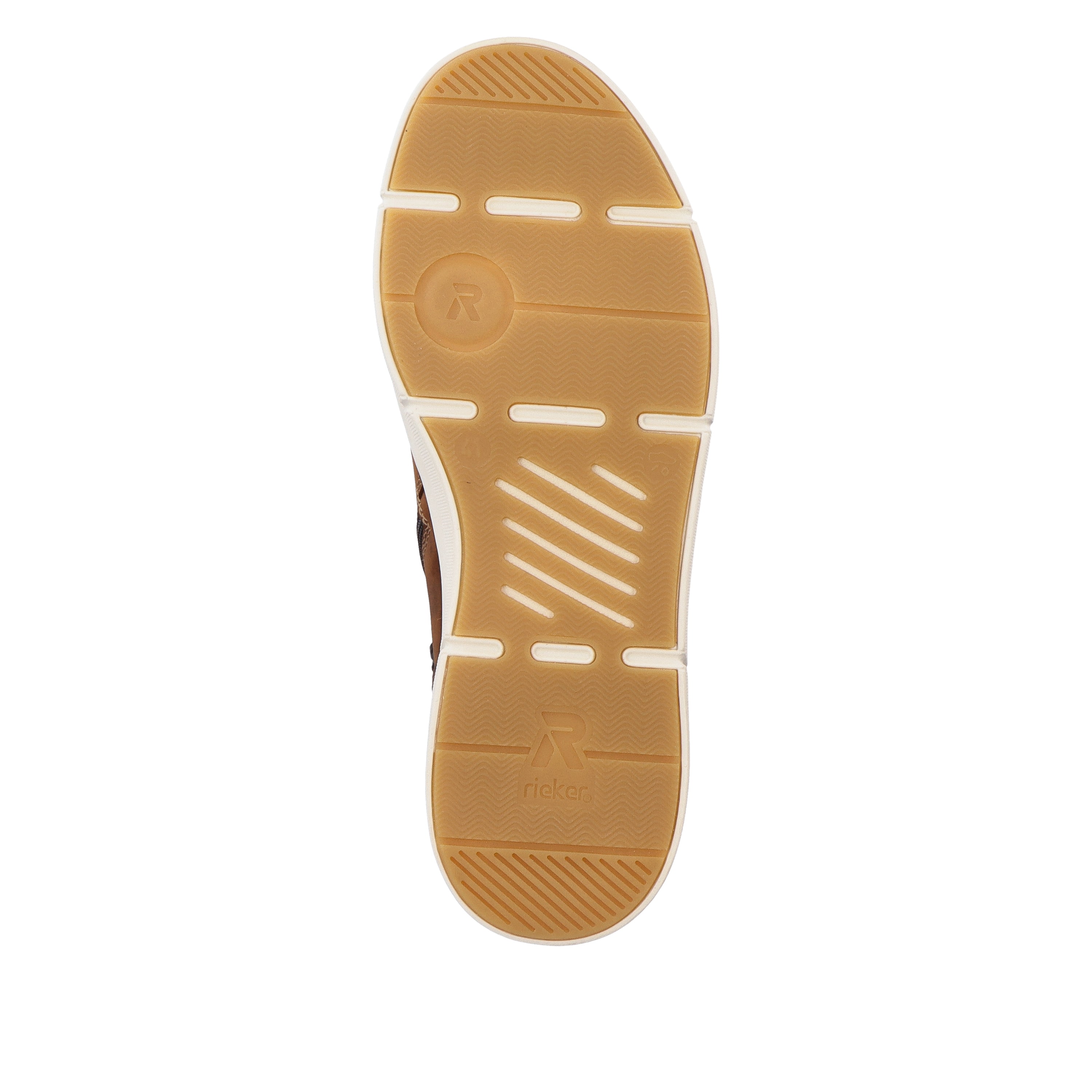 Rieker Herren Sneaker High wood brown