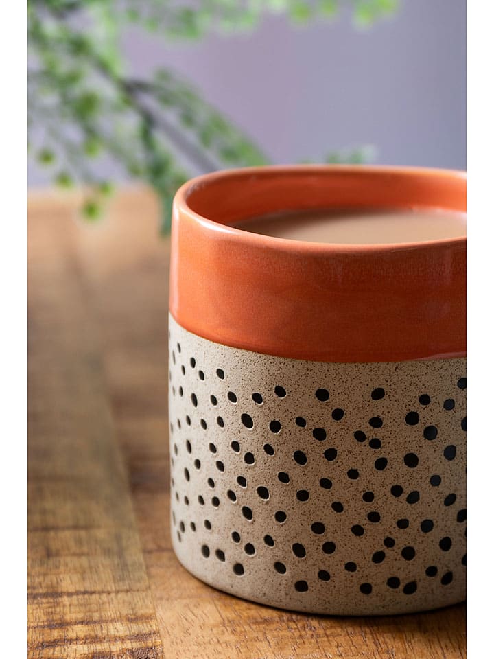 Mikasa 2er-Set: Tassen in Orange/ Beige - 390 ml günstig kaufen onesize