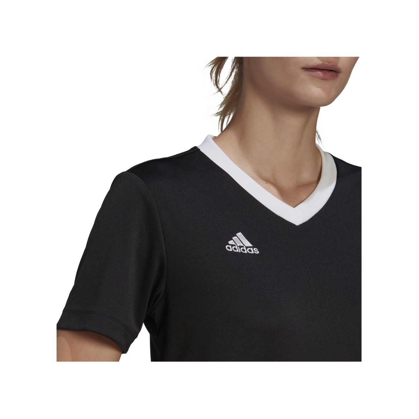 adidas Entrada 22 Trikot Damen Schwarz Weiss