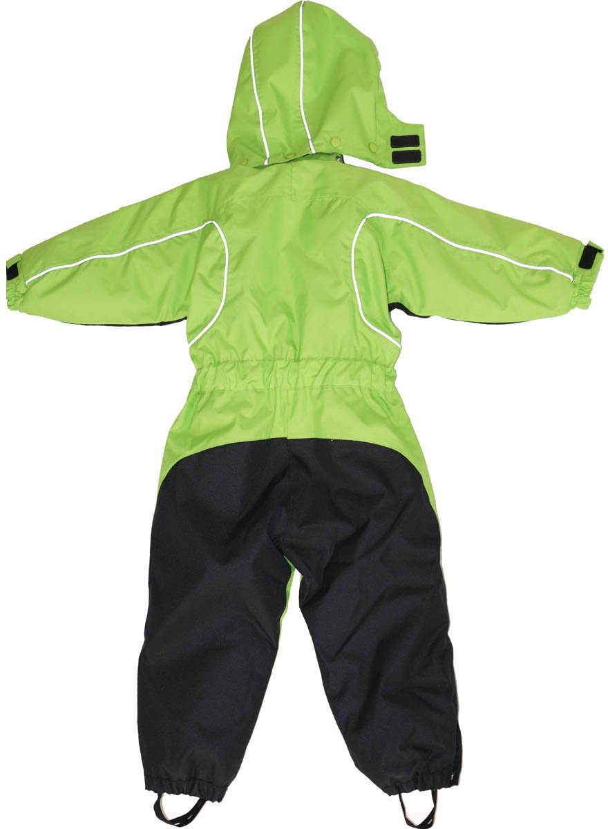 Maylynn Schneeoverall Kuscheliger Schneeanzug Skianzug grün atmungsaktiv und wasserdicht