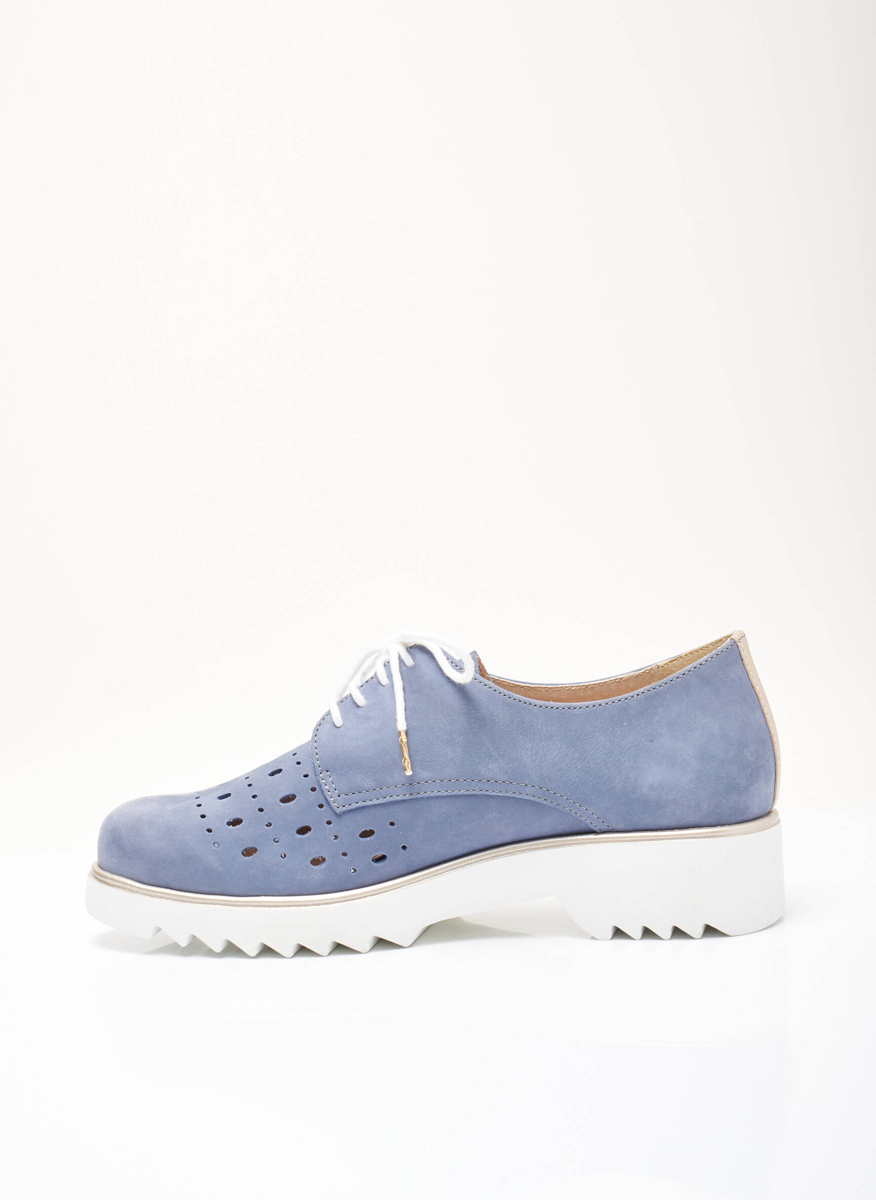 Hirica Derby Femme couleur bleu