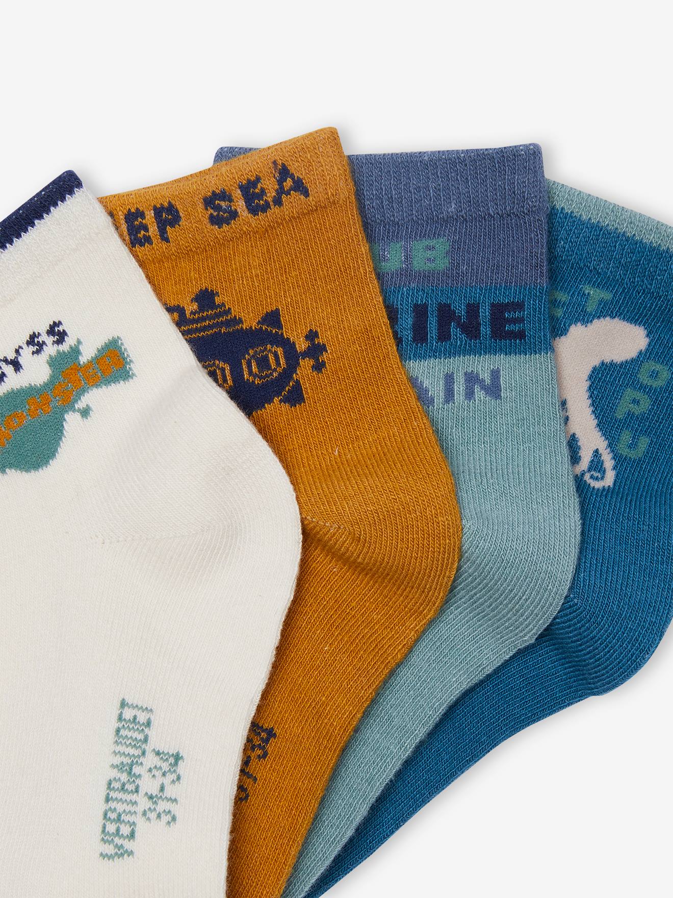 Lot de 4 paires de mi-chaussettes 