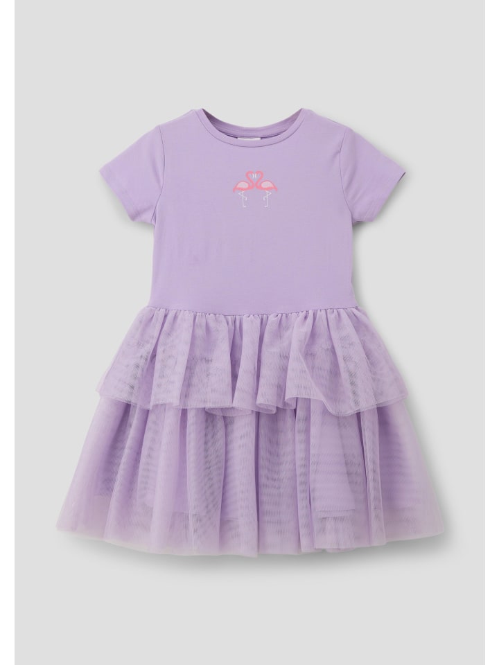 s.Oliver Kleid kurz in Lila günstig kaufen