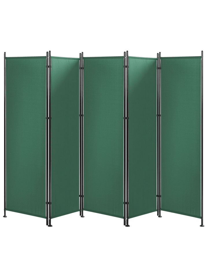 Beliani Paravent NARNI in Grün - (W) 267 x (H) 170 x (L) 2 cm günstig kaufen onesize