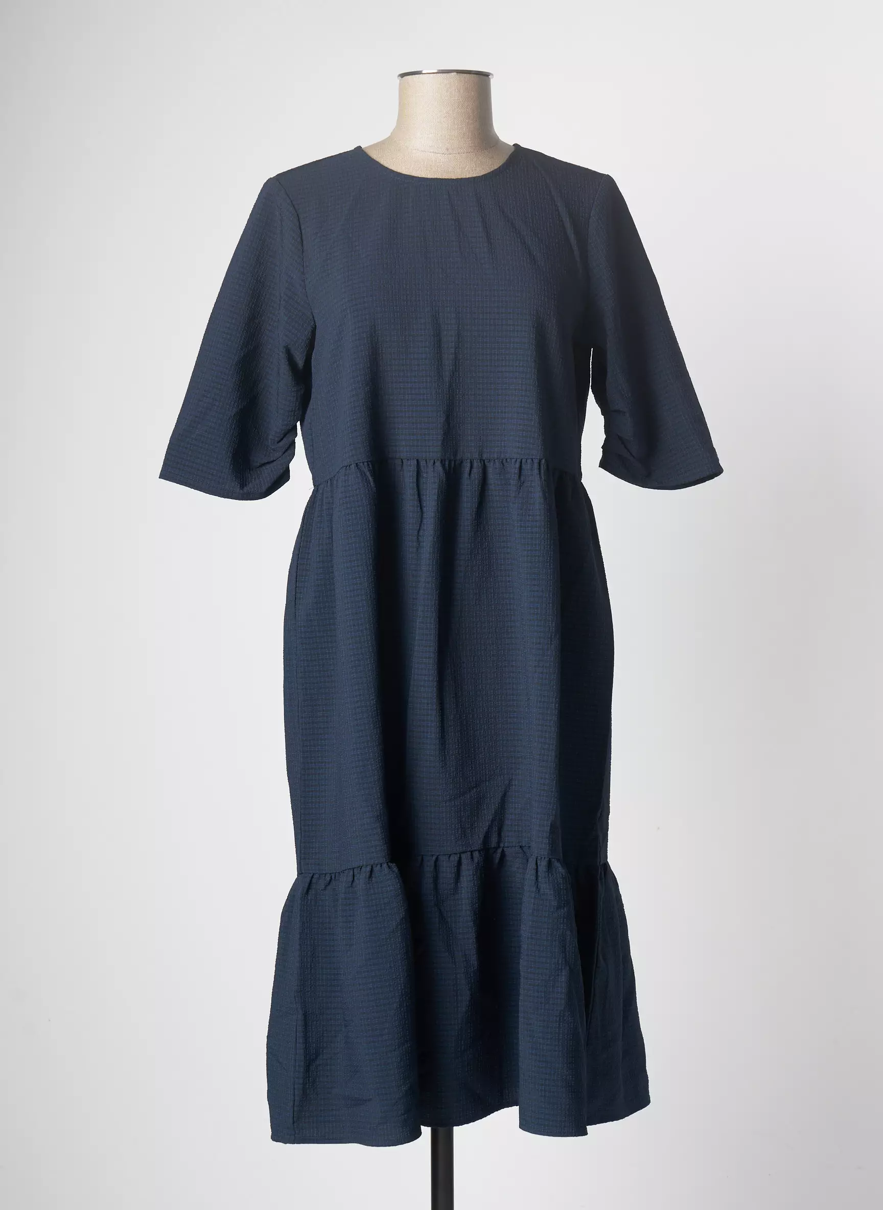 Vero Moda Robes Mi Longues Femme couleur bleu