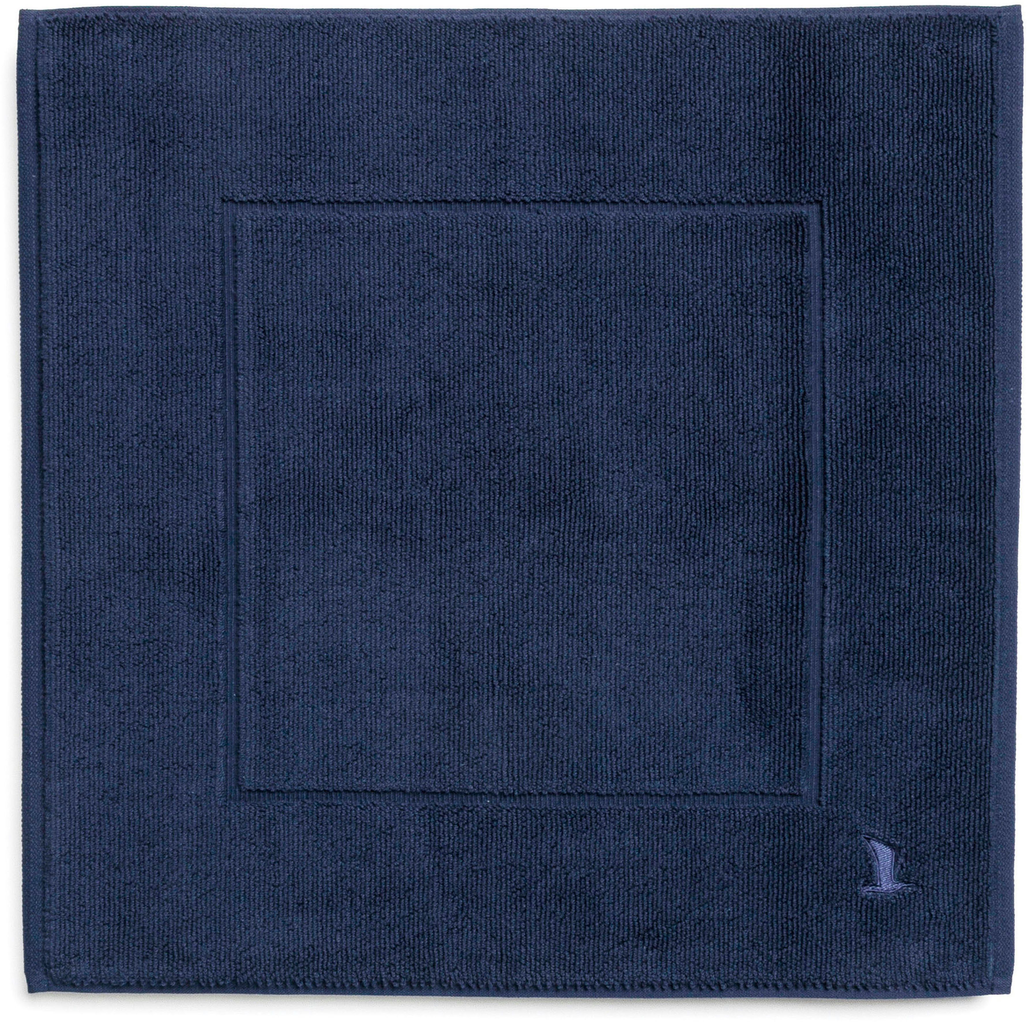 Badematte Essentail/Superwuschel Möve, Höhe 8 mm, beidseitig nutzbar, fußbodenheizungsgeeignet, Baumwolle, quadratisch