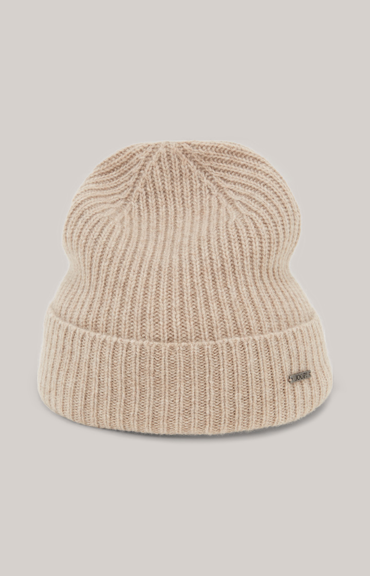 Kaschmirmütze Fenol in Beige