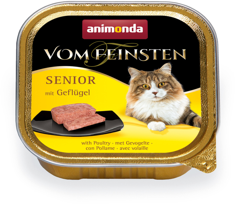Animonda Nassfutter Animonda Vom Feinsten Senior 32 x 100g Geflügel