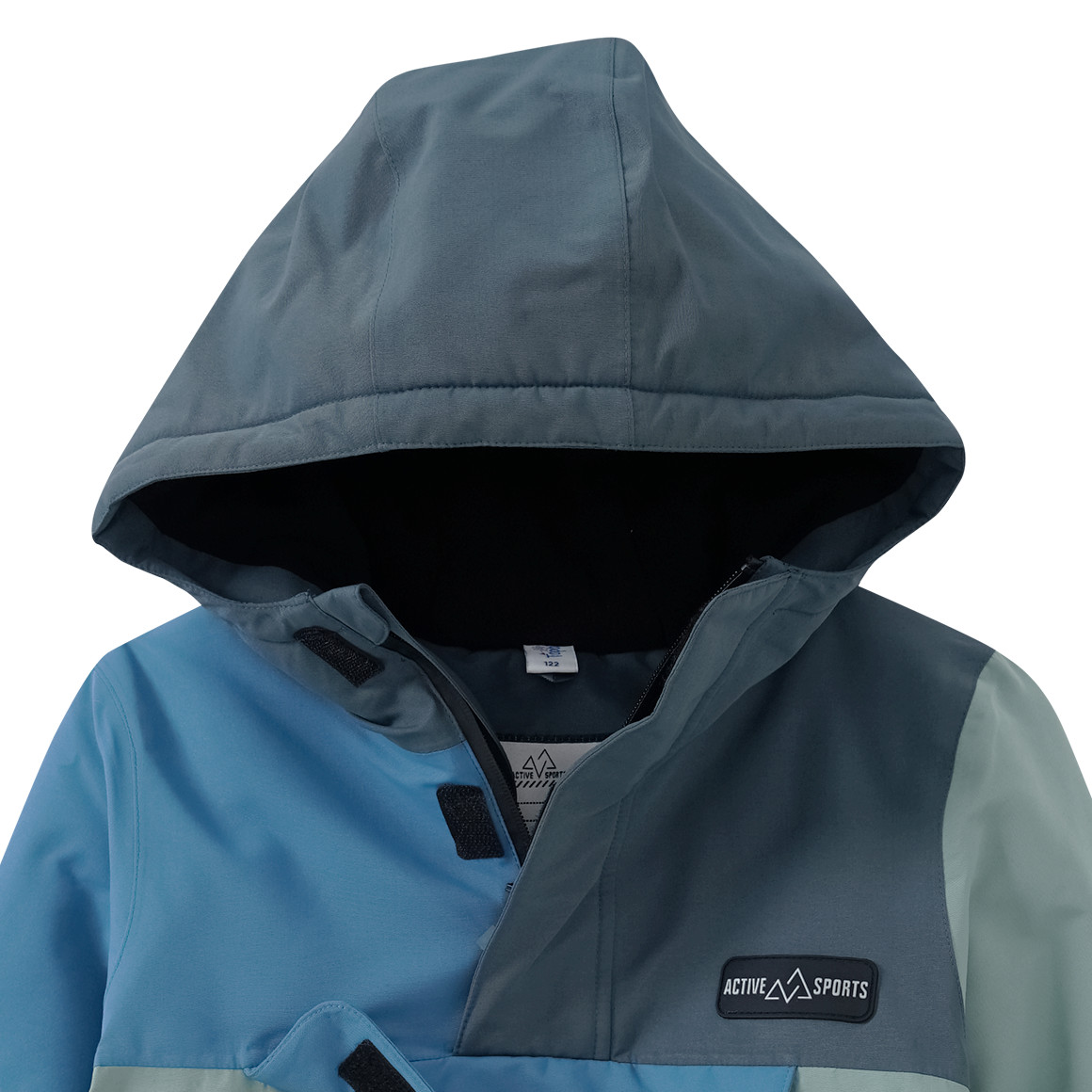 Kinder Schneejacke mit Farbteilern
