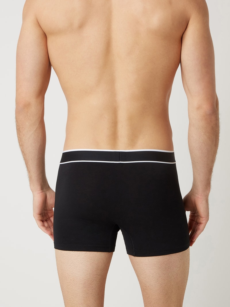 Trunks mit Stretch-Anteil im 3er-Pack in schwarz