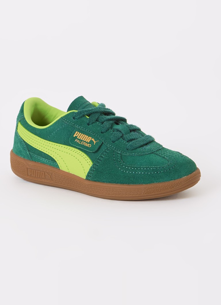 Puma Palermo Ps patike od brušene kože s kožnim detaljima
