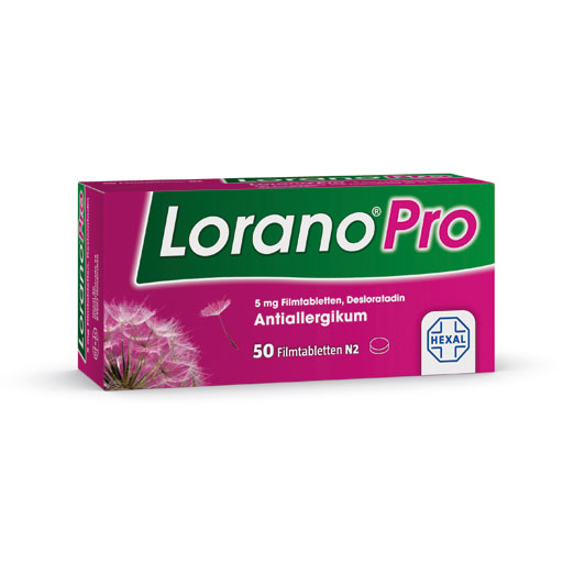 LORANOPRO 5 mg Filmtabletten  50 St  Filmtabletten