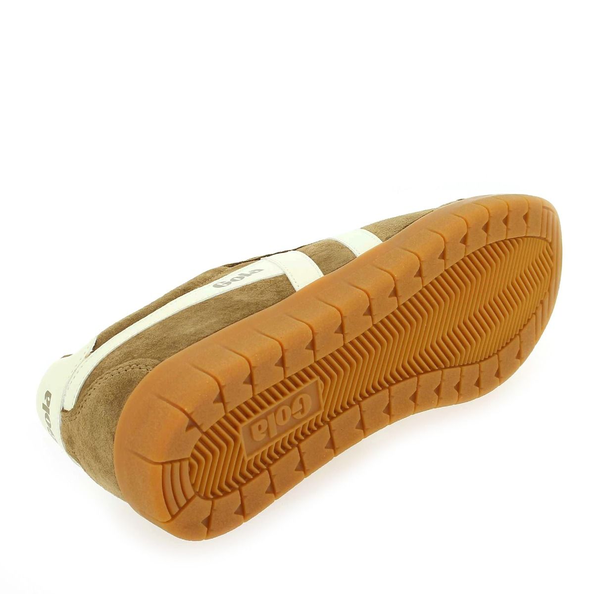 Gola  HURRICANE SUEDE CMB046 - Tabac Écru