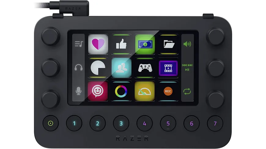 Razer Stream Controller Control Deck for Streaming Keypad