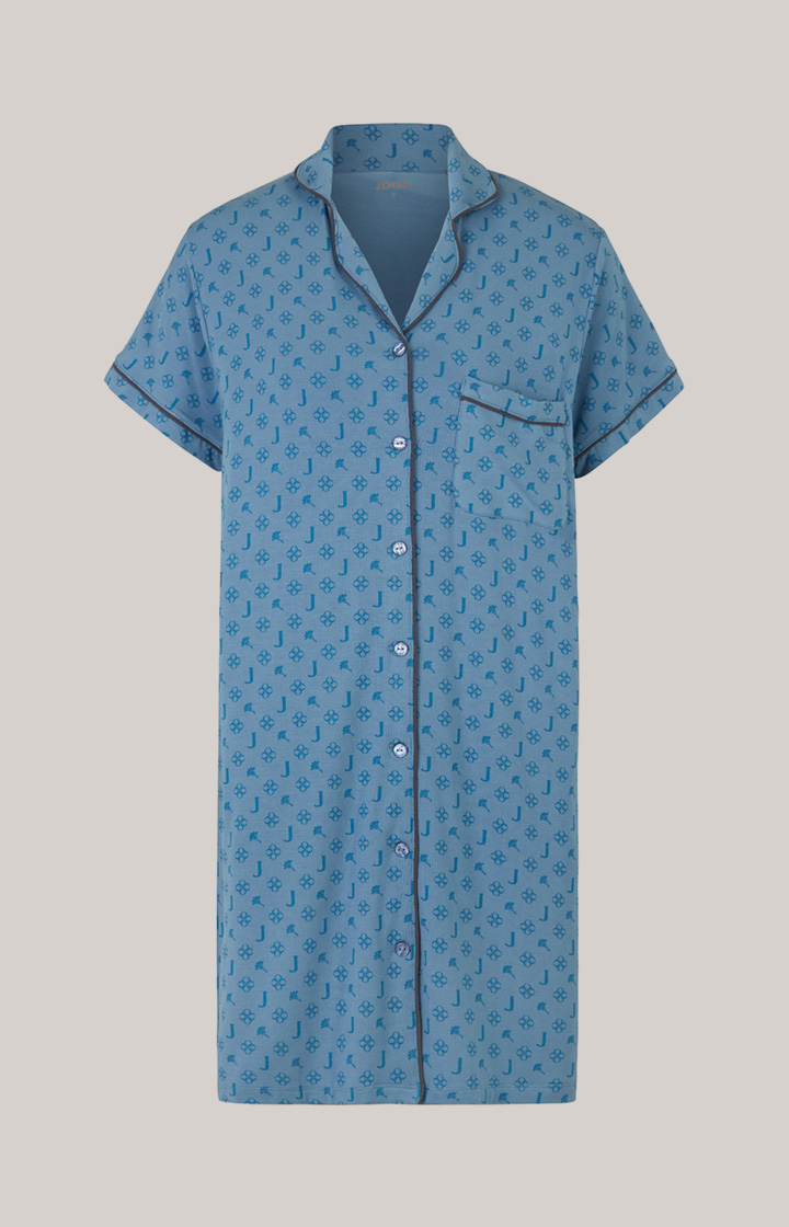 Loungewear Longshirt in Ocean Blue