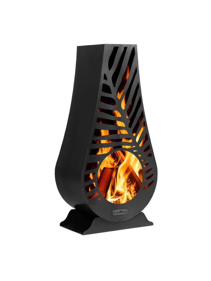 GMD Living Gartenkamin LIMA in Schwarz günstig kaufen 50 x 33 cm